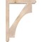 Ekena Millwork Westlake Craftsman Smooth Bracket w/ Offset Brace, Douglas Fir, 5 1/2"W x 32"D x 44"H BKT0604X32X44WTL04SDF - alternate 2